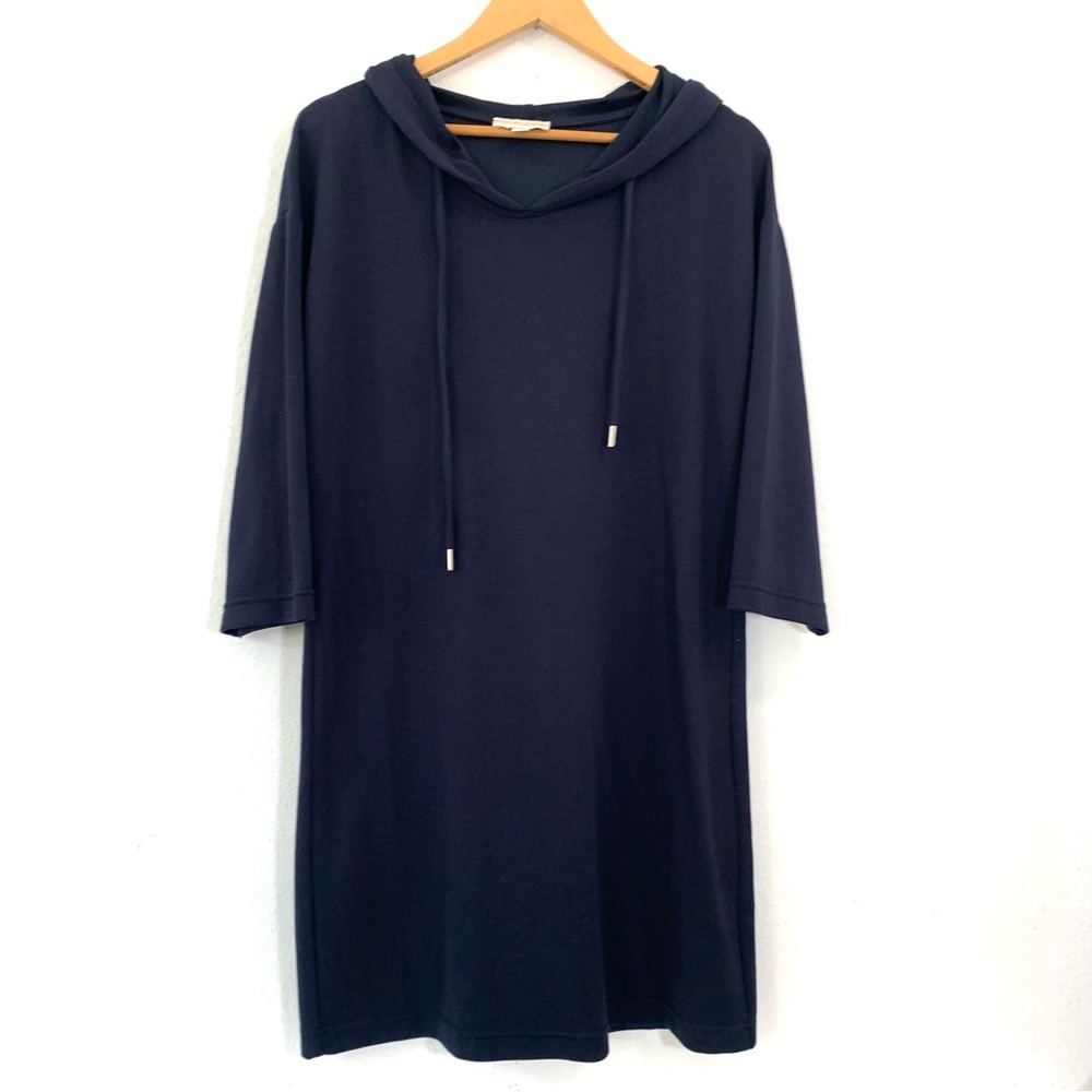 Cynthia Rowley Navy Hooded Dress/Tunic Size Medium Excellent condition